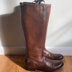 Genuine Frye All Leather Boots-perfect for fall/winter, worn once!